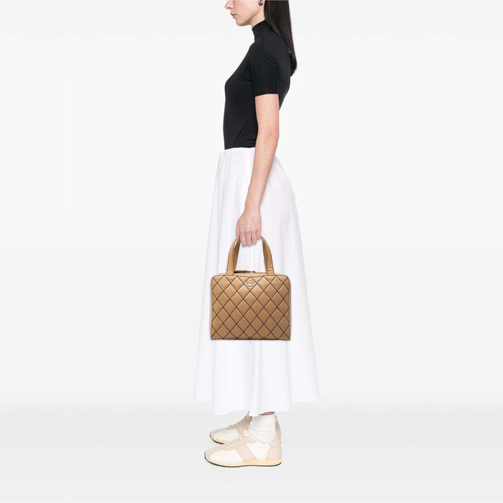 Chanel CC Cuir d’agneau Wild Stitch Sac à main