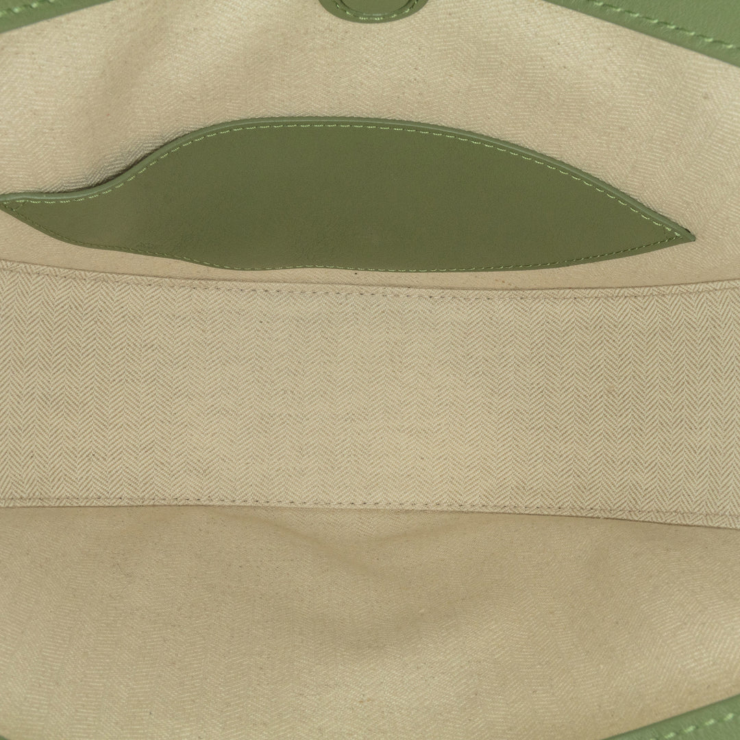 Anagram Canvas Luna Hobo Green - Gaby Paris