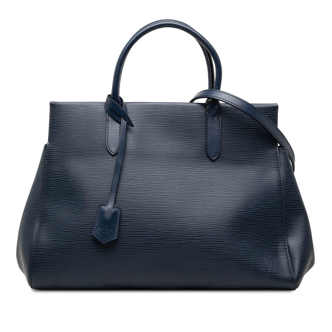 Louis Vuitton Marly MM Épi Bleu