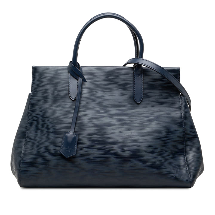 Louis Vuitton Marly MM Épi Bleu