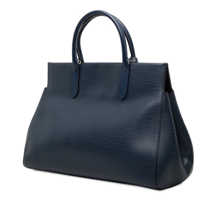 Louis Vuitton Marly MM Épi Bleu