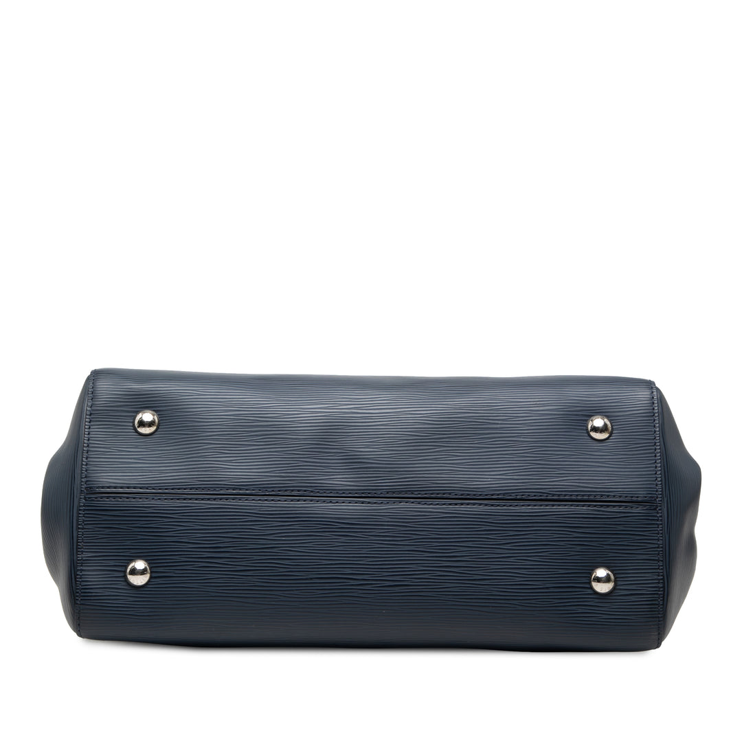 Louis Vuitton Marly MM Épi Bleu
