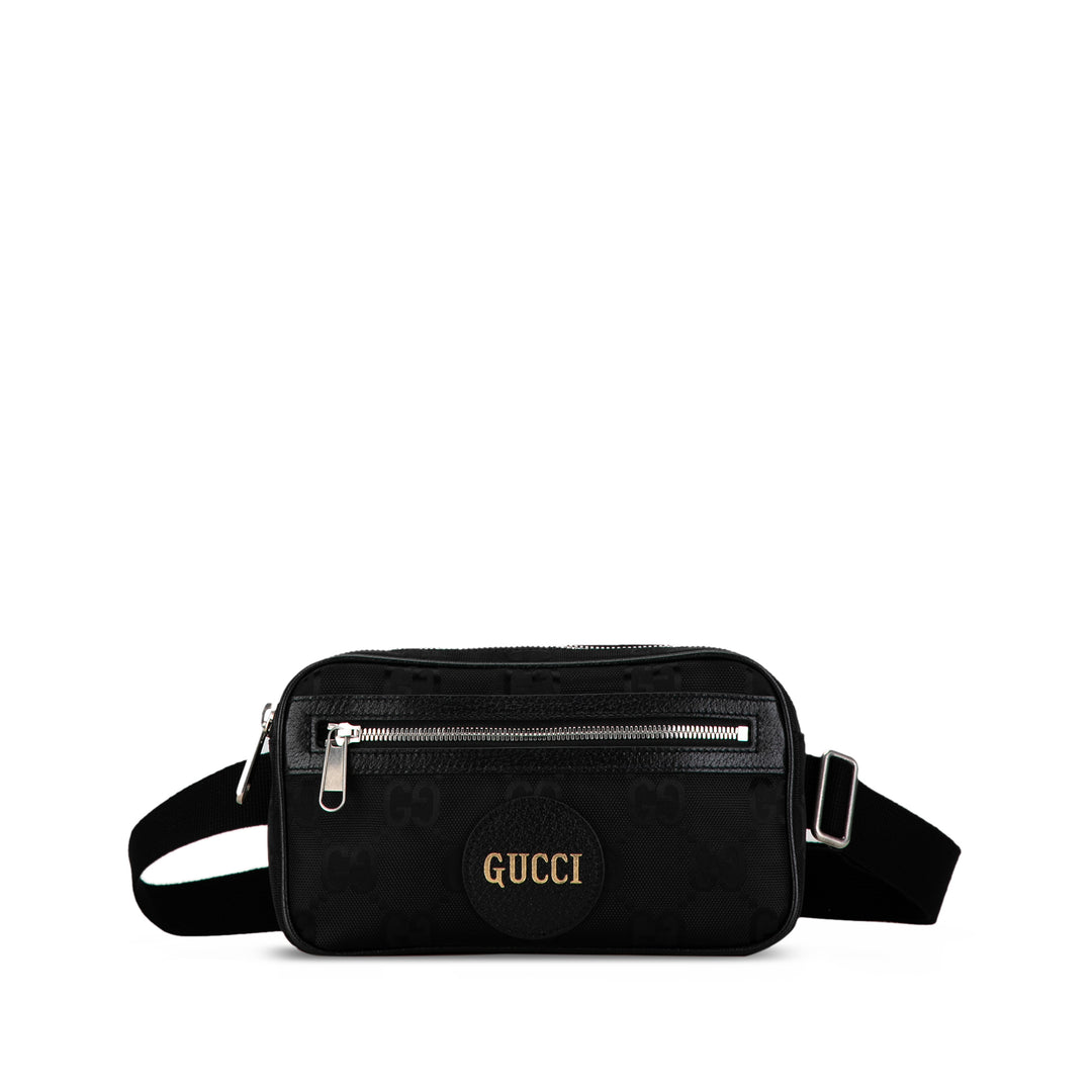 Gucci GG Nylon Off The Grid Belt Bag Black - GABY PARIS