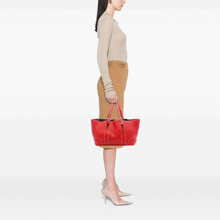 Bottega Veneta XL Nappa Intrecciato Stitch Cabas