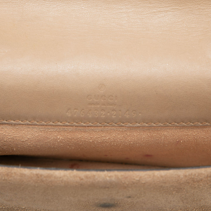 Gucci Sac bandoulière Dionysus GG Supreme Mini Beige – vue 5 – GABY PARIS