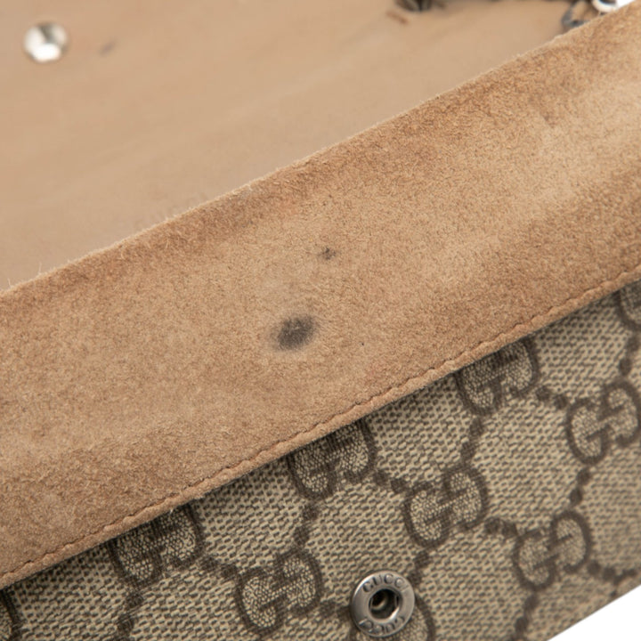 Gucci Sac bandoulière Dionysus GG Supreme Mini Beige – vue 6 – GABY PARIS