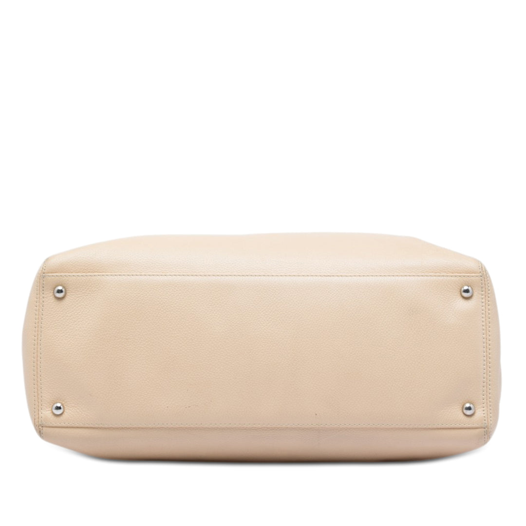 Chanel Medium Cuir de veau Executive Cerf Shopper Cabas