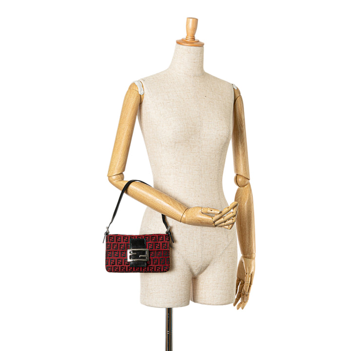 Mini Zucchino Canvas Baguette Red - Gaby Paris