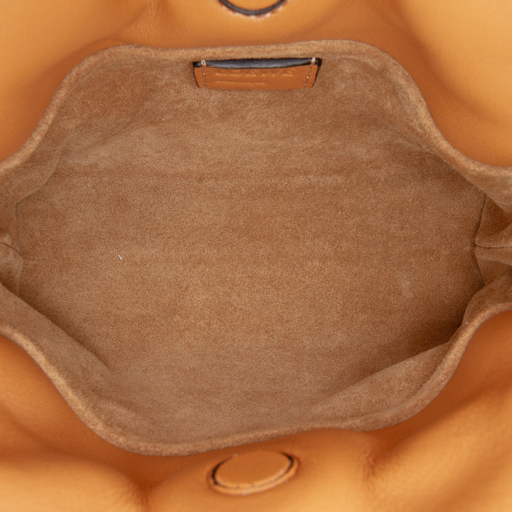 LOEWE Nano Cuir Flamenco Knot Chain Sac porté croisé