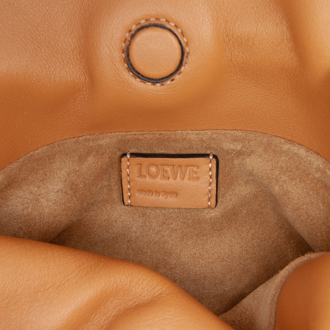 LOEWE Nano Cuir Flamenco Knot Chain Sac porté croisé