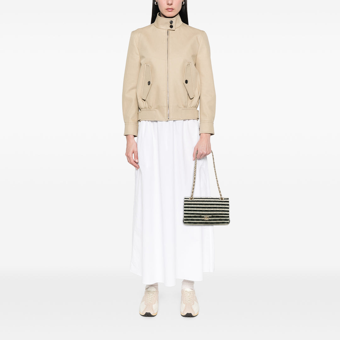 Chanel Medium Classic Jersey Coco Sailor Double rabat Noir – GABY PARIS Authentique