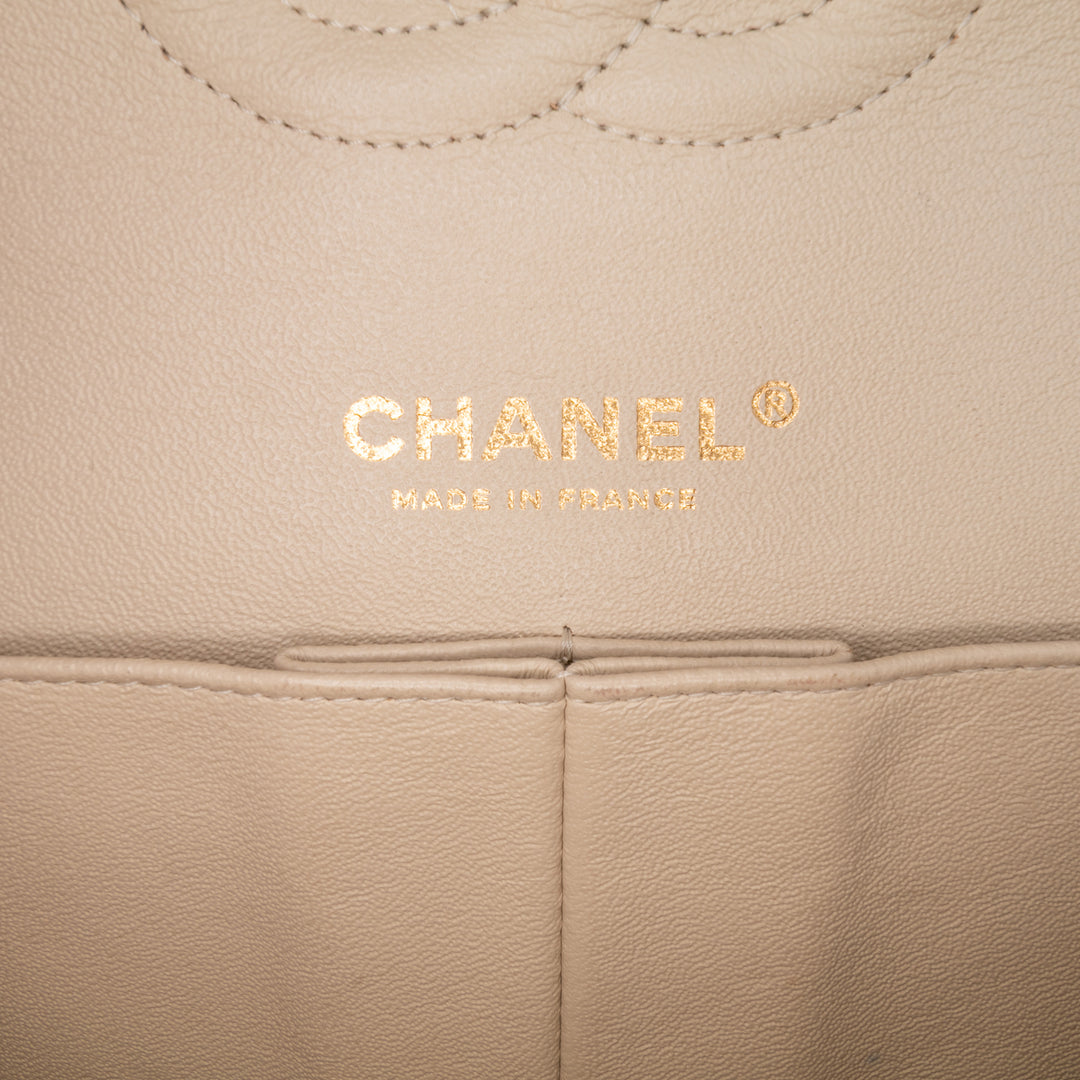 Chanel Medium Classic Jersey Coco Sailor Double rabat Noir – GABY PARIS Authentique