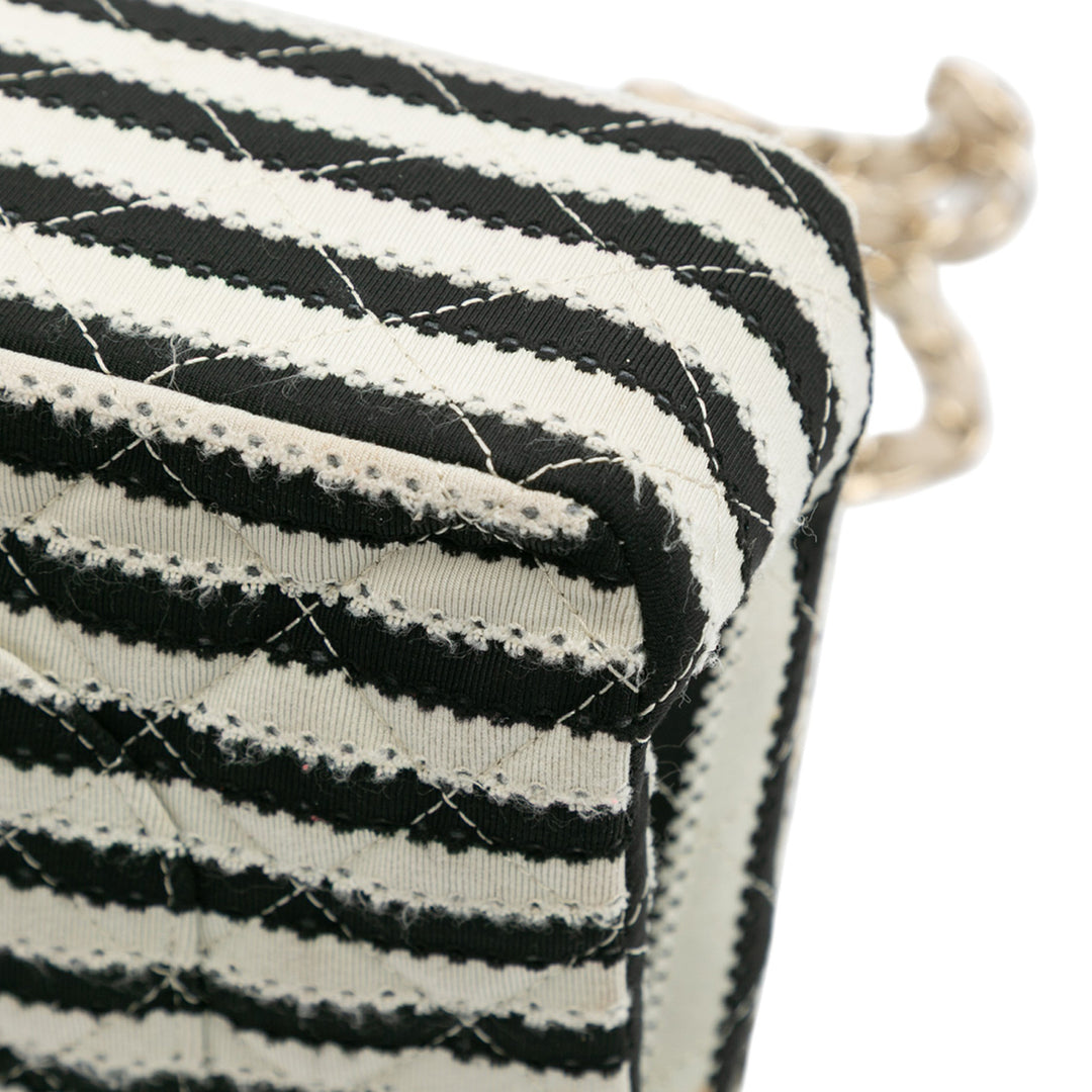 Chanel Medium Classic Jersey Coco Sailor Double rabat Noir – GABY PARIS Authentique