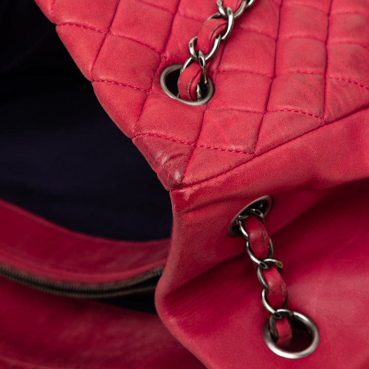 Chanel Large Matelassé Iridescent Cuir de veau New Bubble Cabas