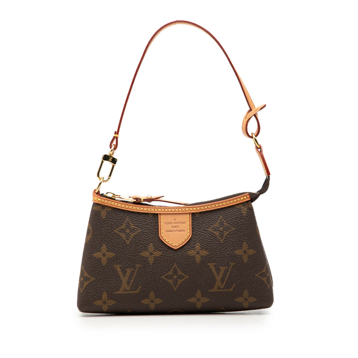 Louis Vuitton Delightful Pochette Mini Monogram Marron