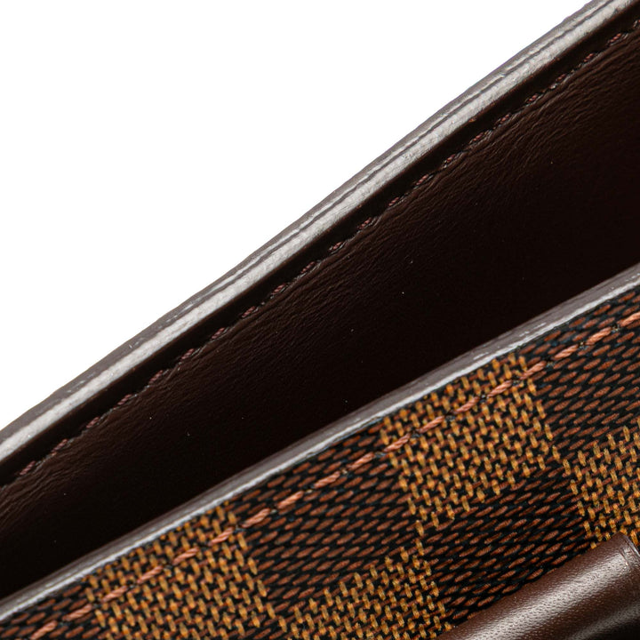 Damier Ebene Venice Sac Plat GM Brown - Gaby Paris