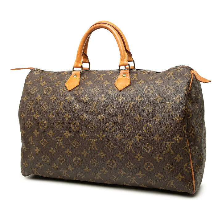 Louis Vuitton Sac à main Speedy 40 Monogram Marron – vue 2 – GABY PARIS