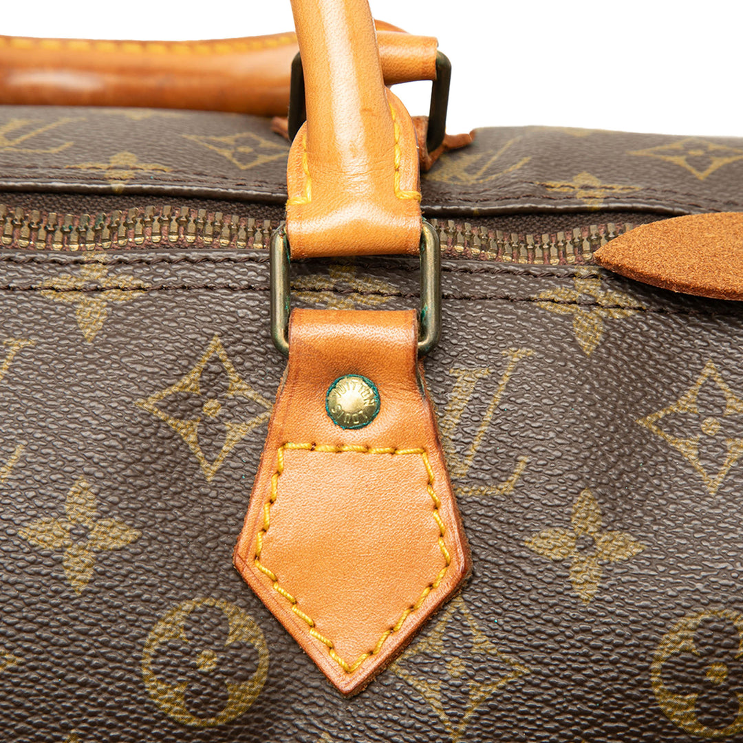 Louis Vuitton Sac à main Speedy 40 Monogram Marron – vue 6 – GABY PARIS