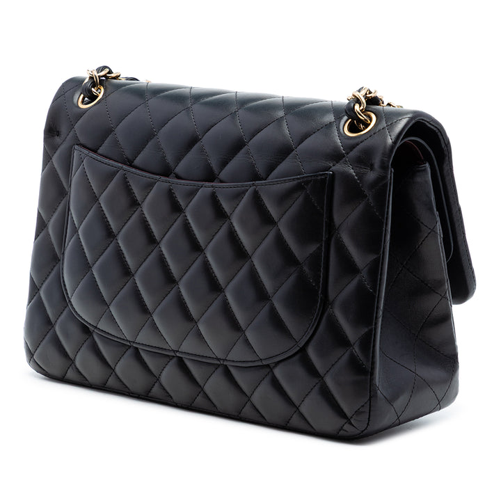 Chanel Jumbo Classic Cuir d’agneau Double rabat