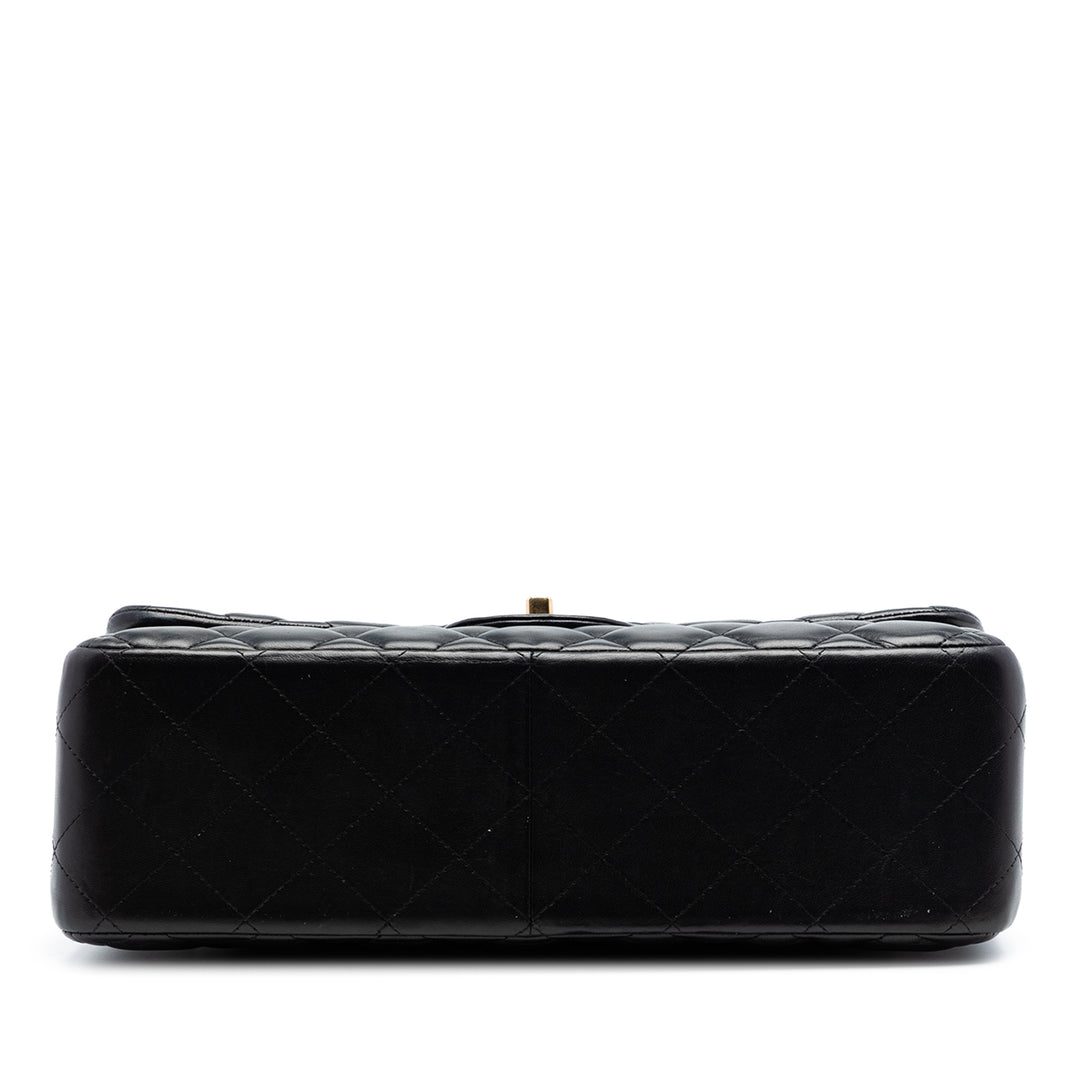 Chanel Jumbo Classic Cuir d’agneau Double rabat