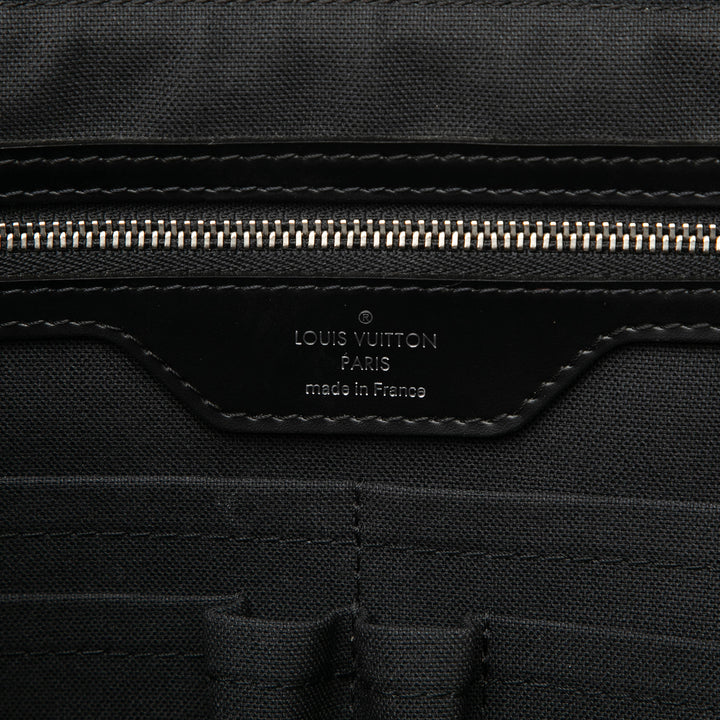 Poche Documents Portfolio Damier Graphite Noir