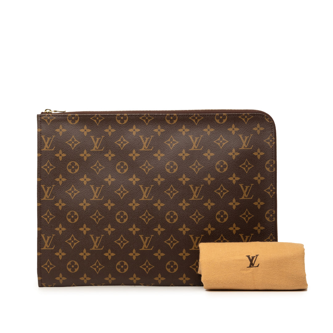 Louis Vuitton Monogram Poche Documents Portfolio