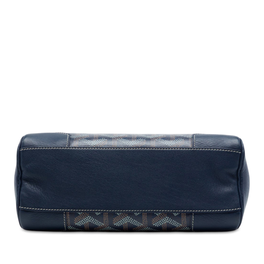 Goyard Saigon Structured Mini Goyardine Bleu