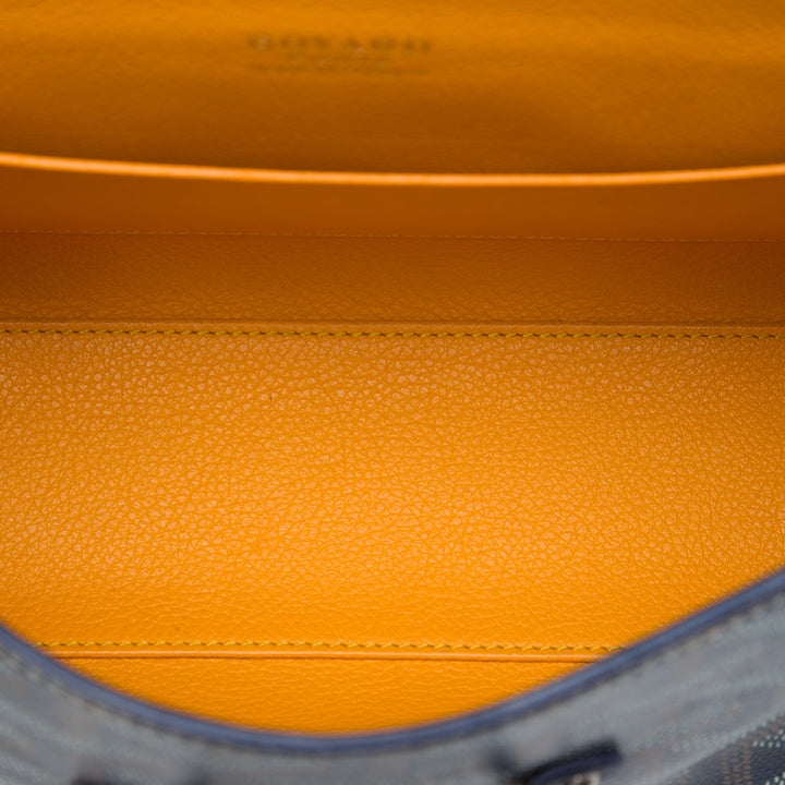 Goyard Saigon Structured Mini Goyardine Bleu
