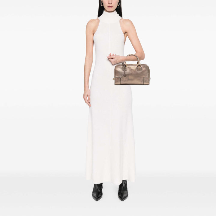 LOEWE Métallisé Goatskin Amazona 28 Doré – GABY PARIS Authentique