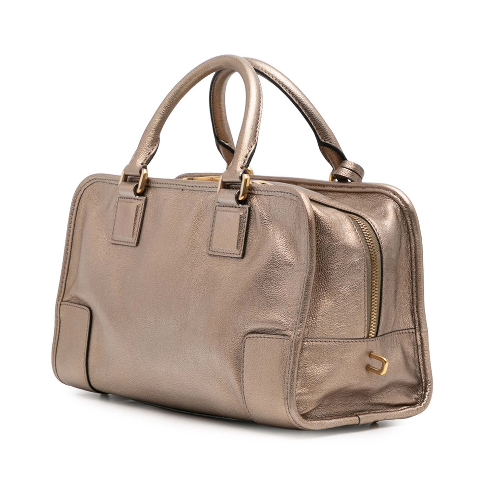 LOEWE Métallisé Goatskin Amazona 28 Doré – GABY PARIS Authentique
