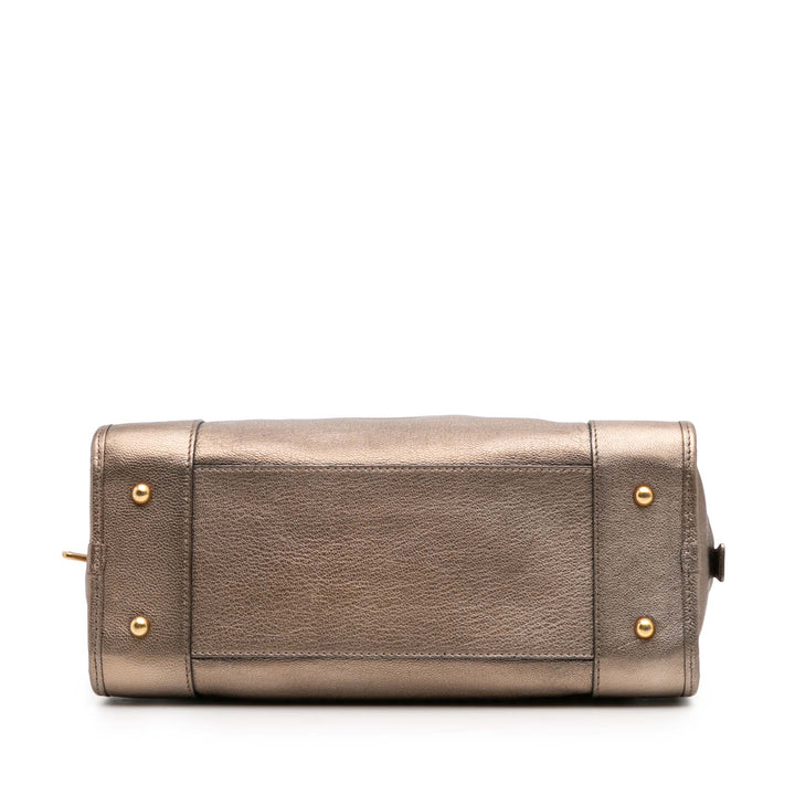 LOEWE Métallisé Goatskin Amazona 28 Doré – GABY PARIS Authentique