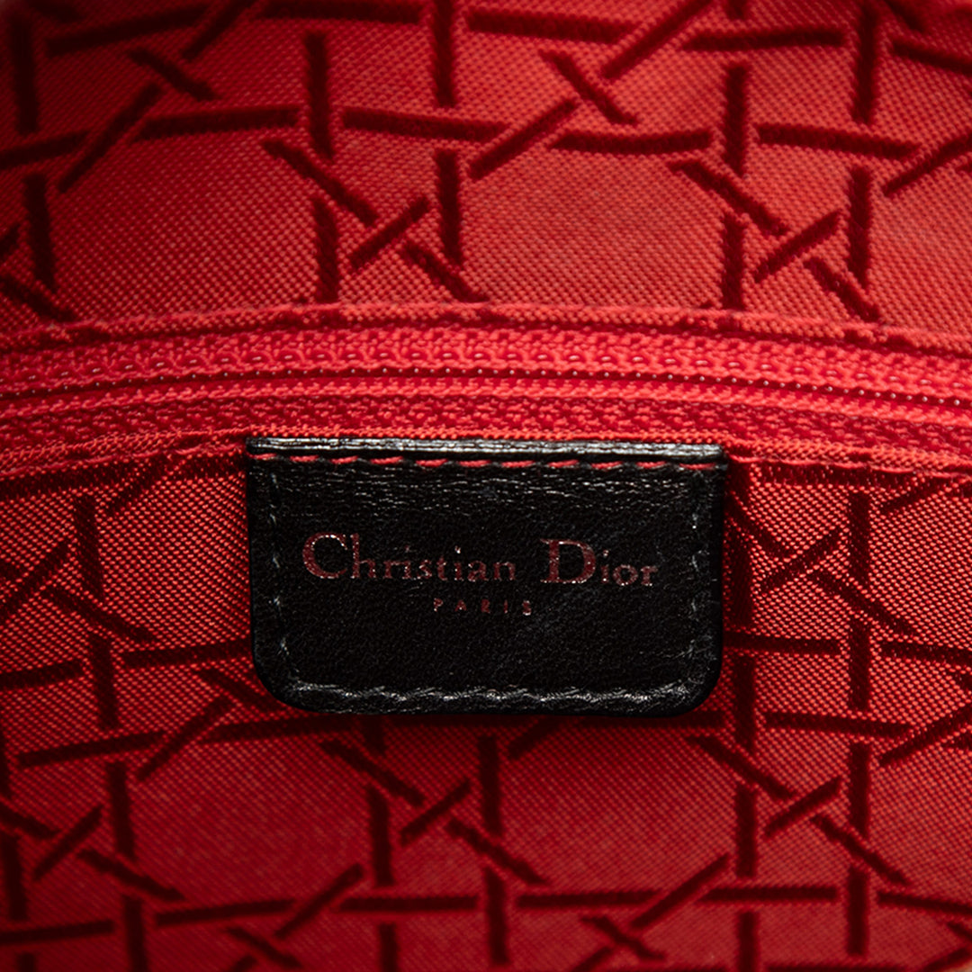 Dior Large Cuir d’agneau Cannage Lady Dior