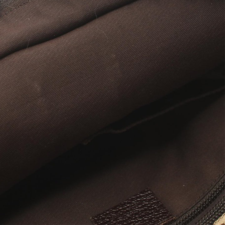 GG Canvas Web Crossbody Brown - Gaby Paris