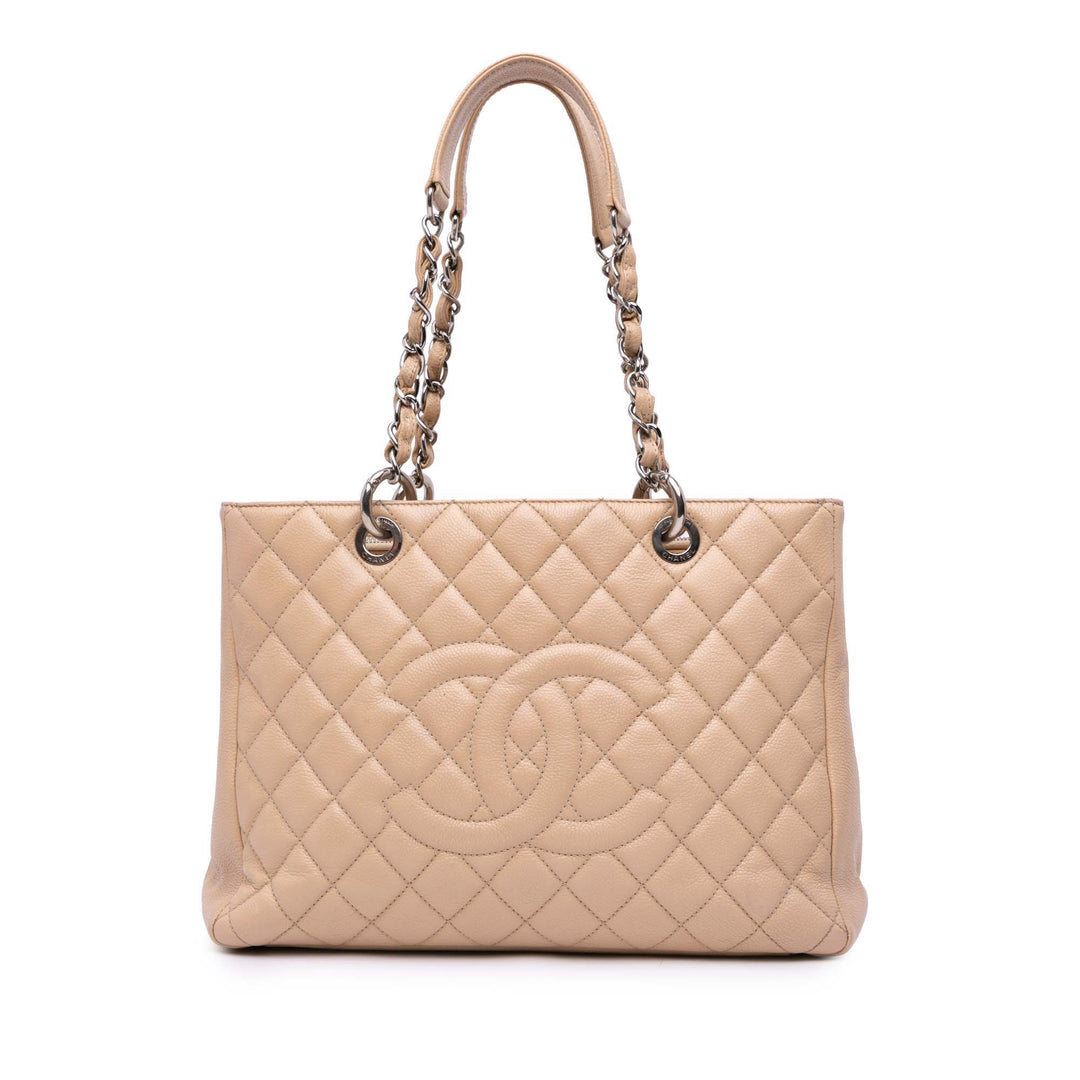 Caviar Grand Shopping Tote Brown - Gaby Paris