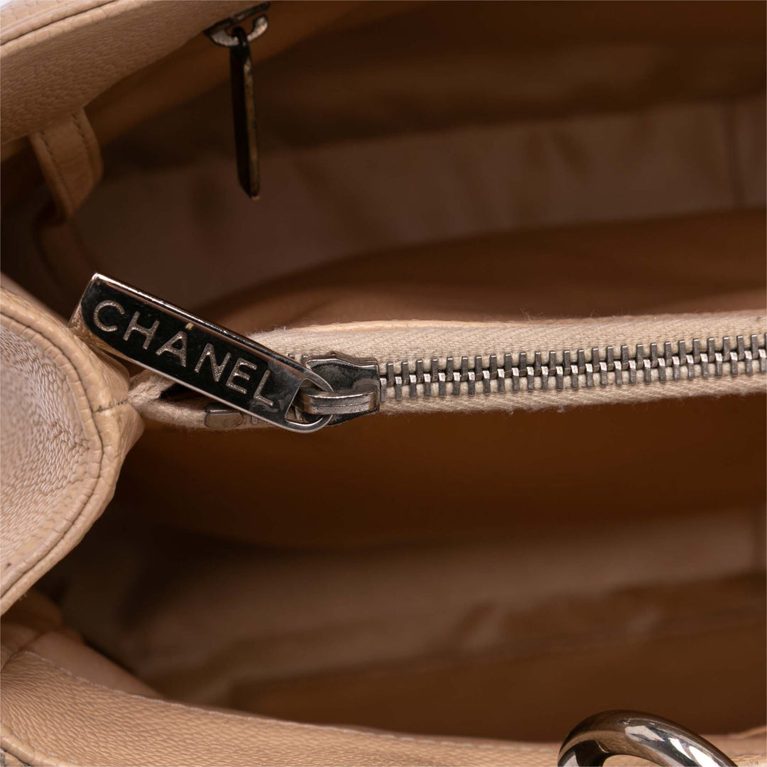 Caviar Grand Shopping Tote Brown - Gaby Paris