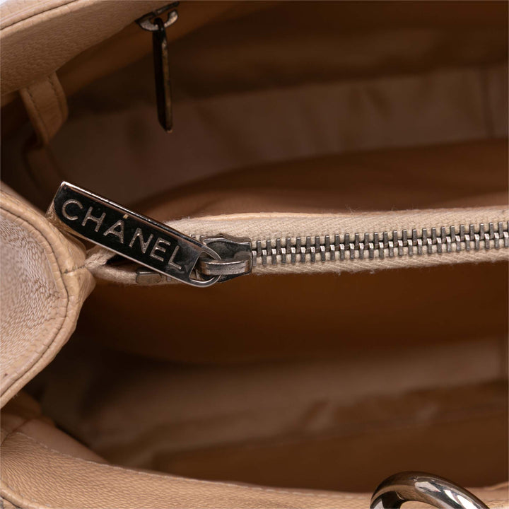 Caviar Grand Shopping Tote Brown - Gaby Paris