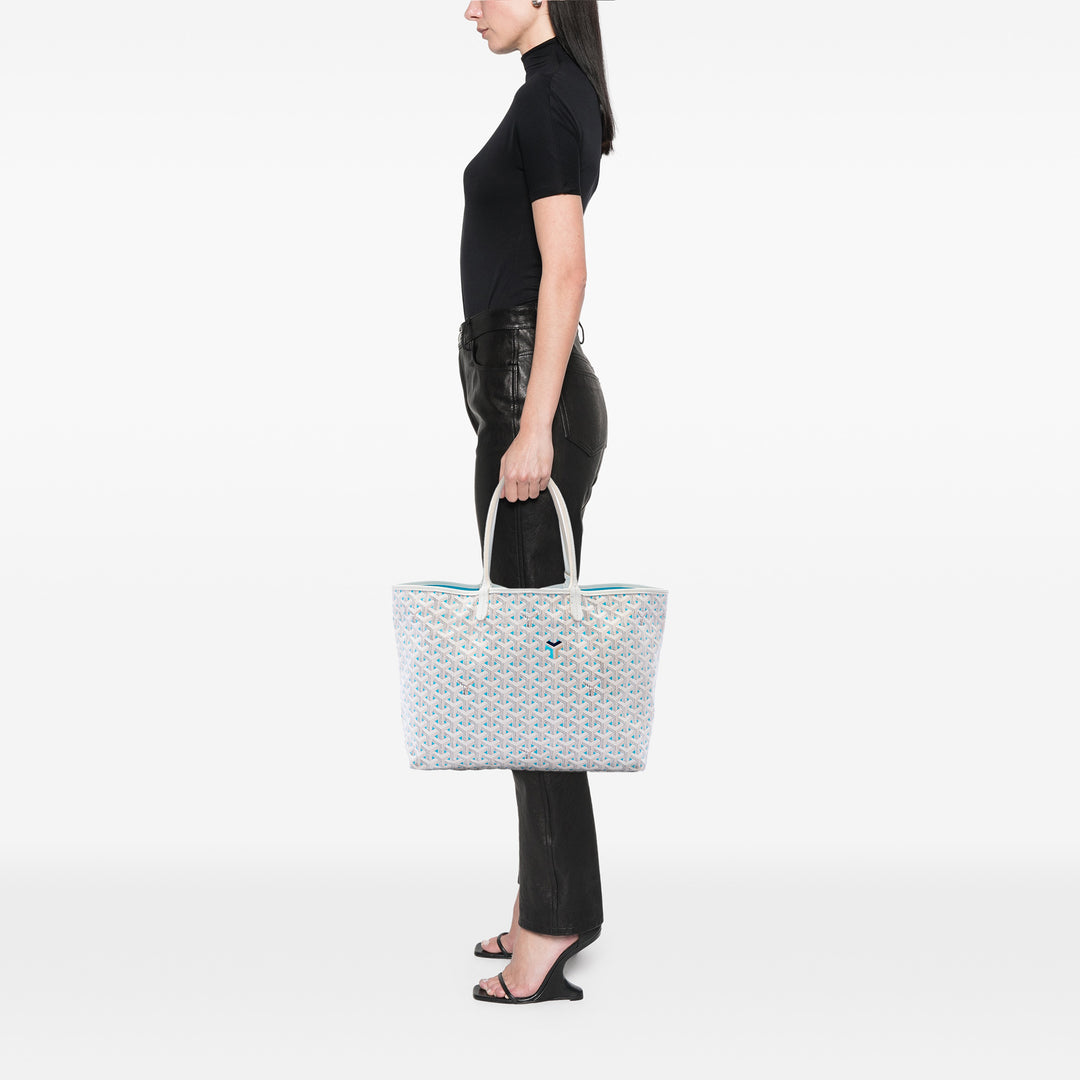 Claire Voie Saint Louis PM Goyardine Blanc