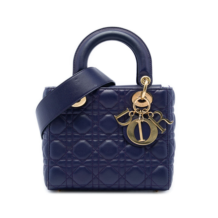 Dior Lady Dior Cannage My ABCDior Petit Cuir d'agneau