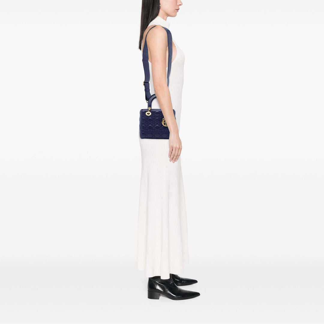 Dior Lady Dior Cannage My ABCDior Petit Cuir d'agneau