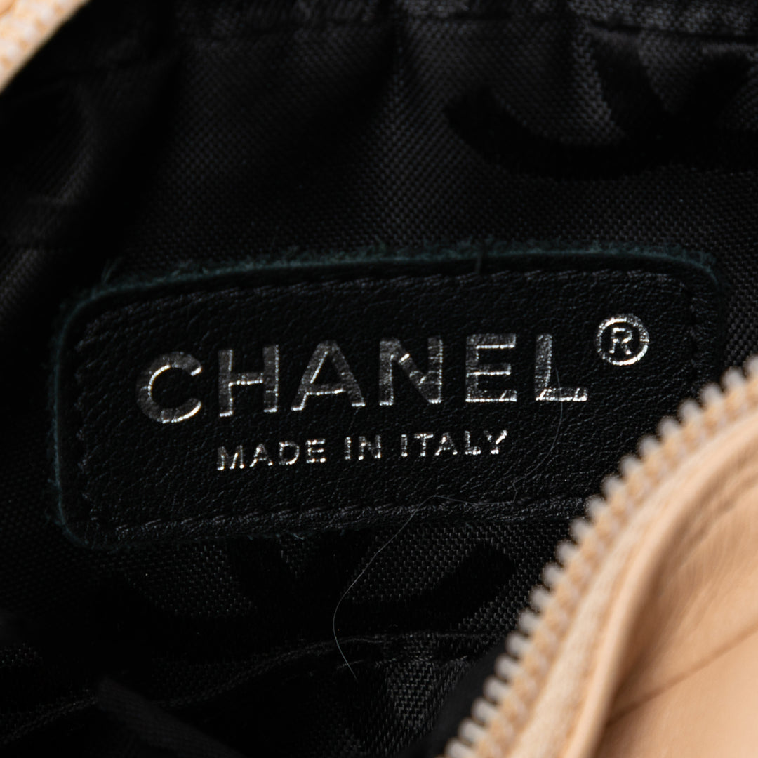 Chanel Mini Cuir d’agneau Cambon Ligne Sac porté croisé