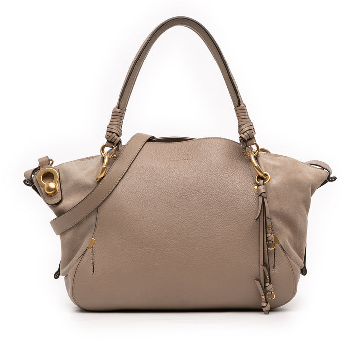 Chloé Medium Cuir de veau et Daim Owen Sac