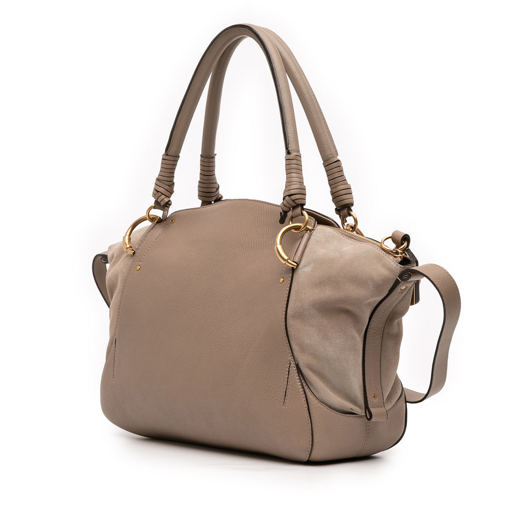 Chloé Medium Cuir de veau et Daim Owen Sac