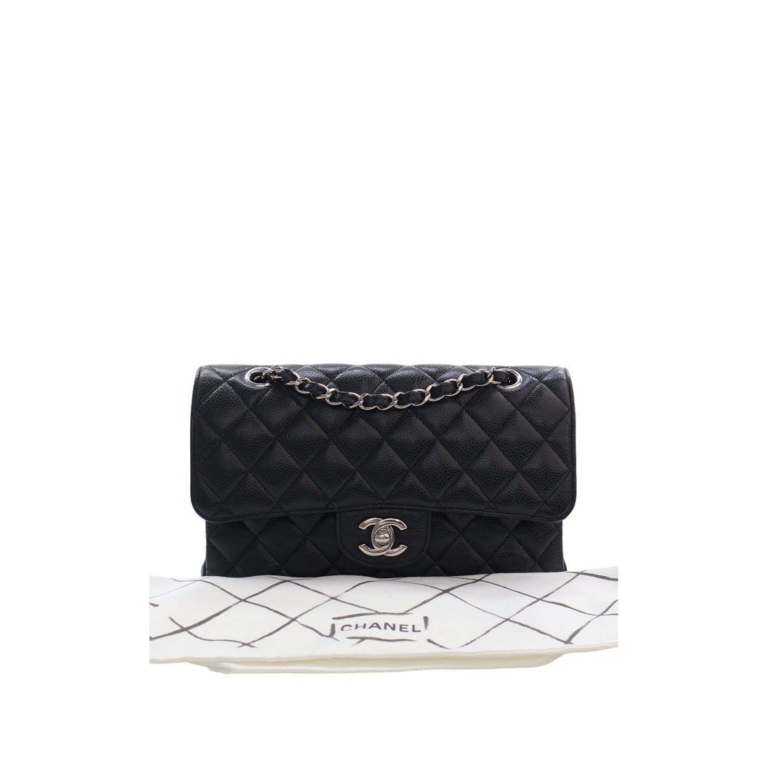 Chanel Classic Double rabat Petit Cuir caviar