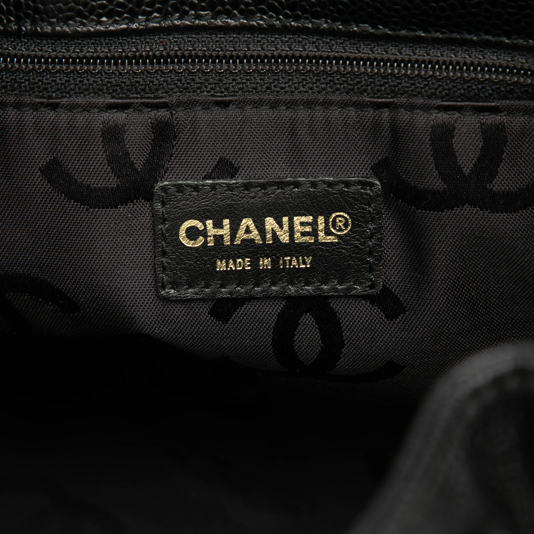Chanel CC Caviar Drawstring Cabas