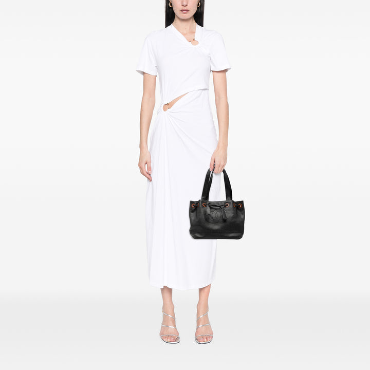 Chanel CC Caviar Drawstring Cabas