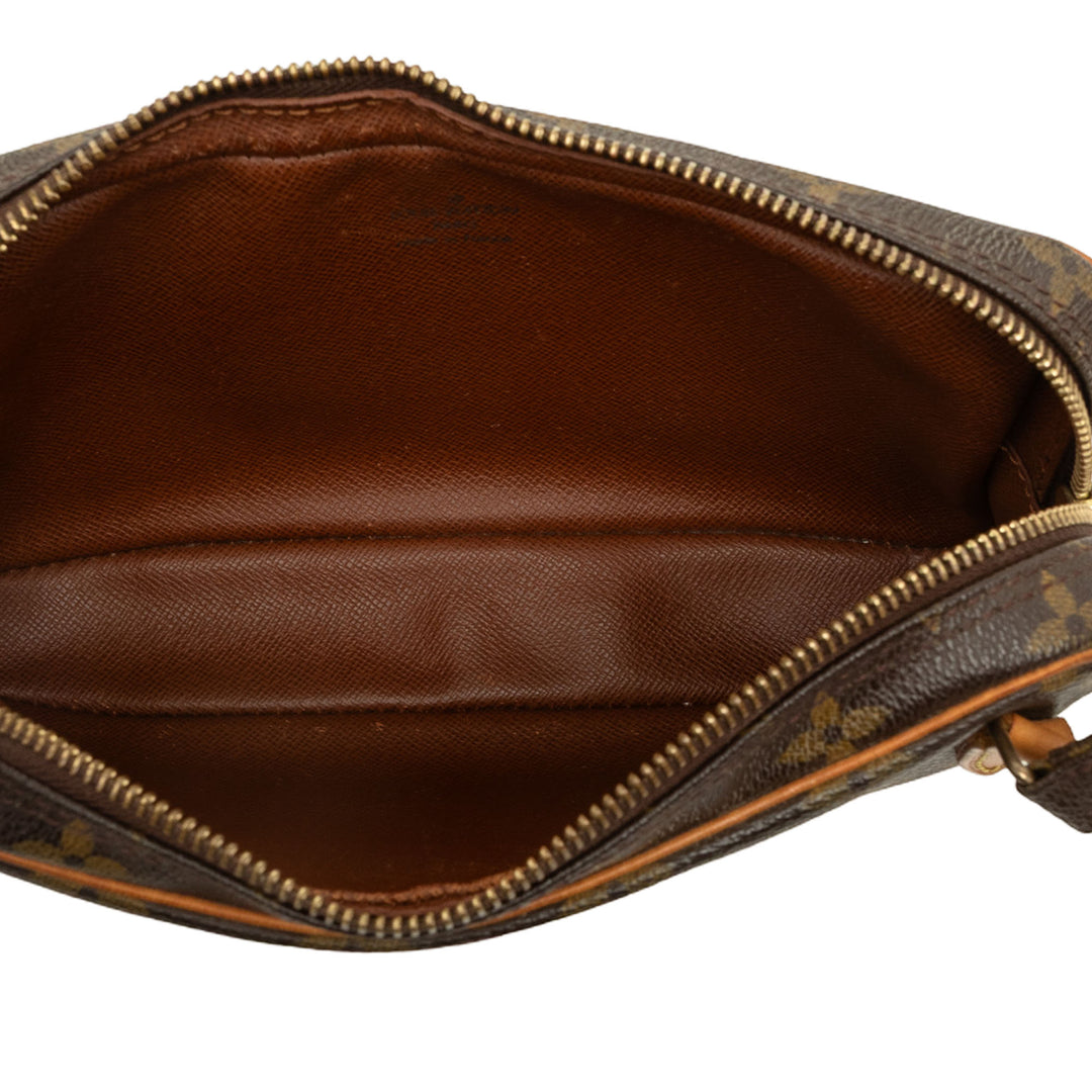 Louis Vuitton Pochette Marly Bandouliere Monogram Marron – vue 4 – GABY PARIS