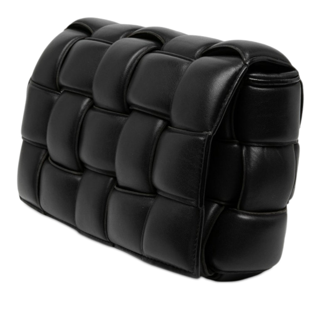 Bottega Veneta Sac bandoulière Intrecciato Padded Cassette nappa Noir – vue 2 – GABY PARIS