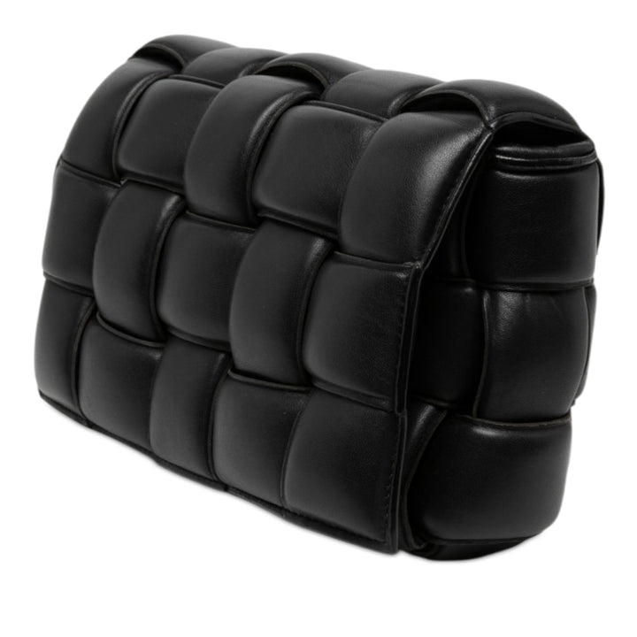 Bottega Veneta Sac bandoulière Intrecciato Padded Cassette nappa Noir – vue 2 – GABY PARIS