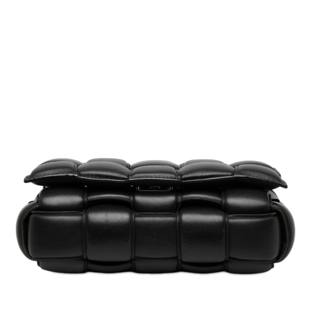 Bottega Veneta Sac bandoulière Intrecciato Padded Cassette nappa Noir – vue 3 – GABY PARIS