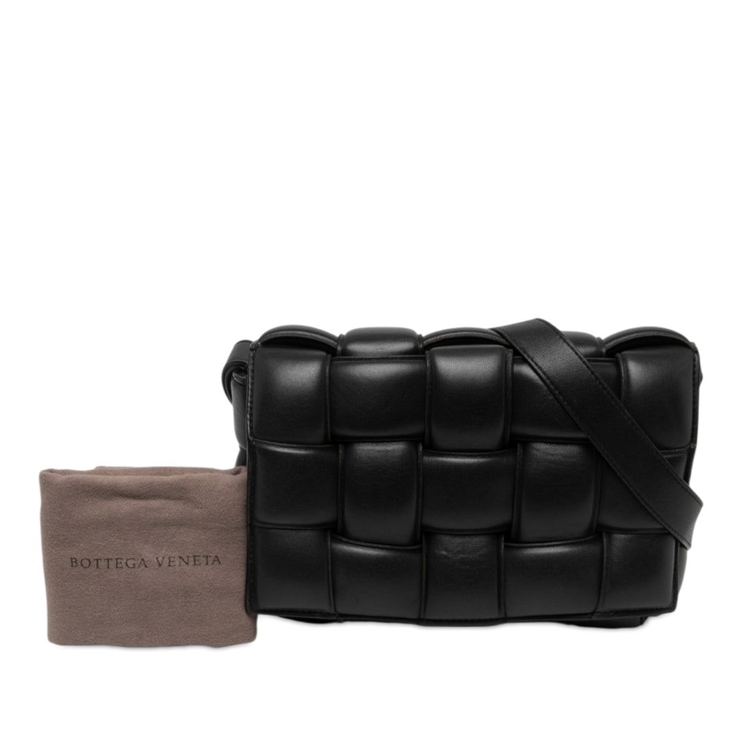 Bottega Veneta Sac bandoulière Intrecciato Padded Cassette nappa Noir – vue 6 – GABY PARIS